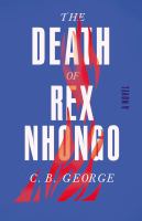 The_Death_of_Rex_Nhongo_cover