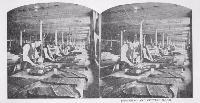 Eaton, T., Company, Louisa St., n.e. cor. Downey's Lane; Interior 1909 Designing and Cutting Room Eaton, T., Company, Louisa St., n.e. cor. Downey's Lane; Interior 1909 Designing and Cutting Room