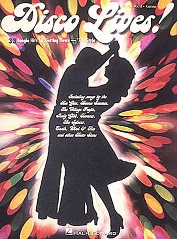 Disco lives!  piano, vocal, guitar sheet music for vocal piano and guitar