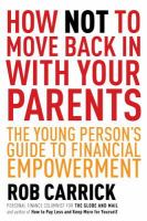 How not to move back in with your paren'ts