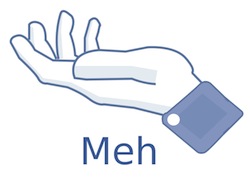Meh Facebook Button