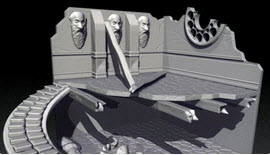 Sculpt a game environment