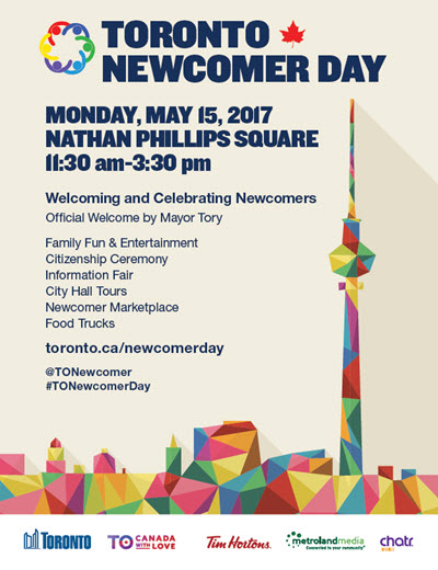 Toronto Newcomer Day 2017