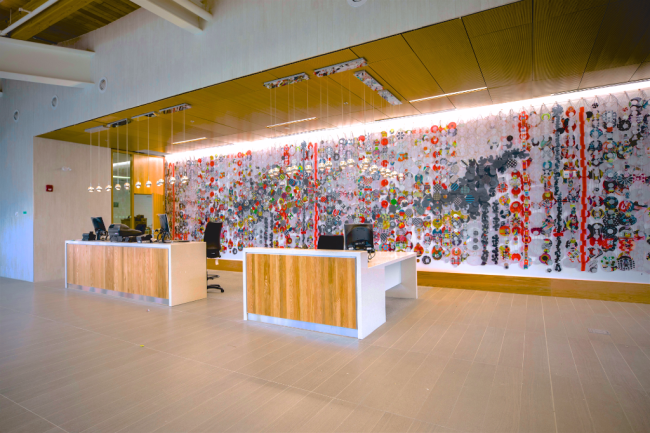 Mural at Albion Branch