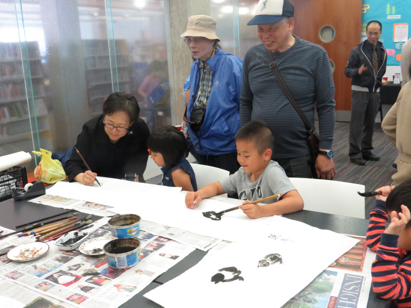 Talented and future artists start from a young age Talented and future artists start from a young age