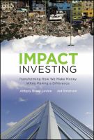 Impact investing