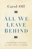 All we leave behind