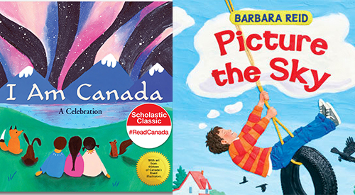 First and Best books I am Canada and Picture the sky