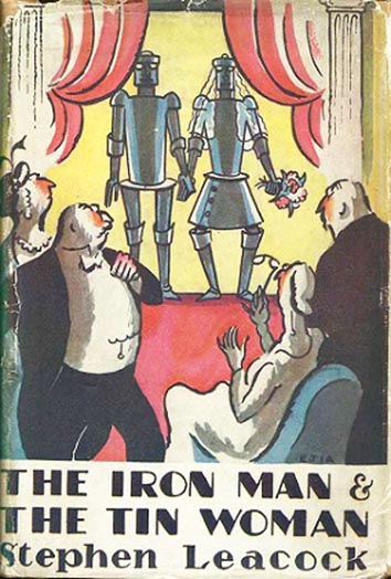 Illustrated cover of The Iron Man and the Tin Woman