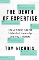 Death of expertise Death of expertise