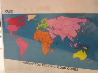 HSS Map Colour Codes HSS Map Colour Codes