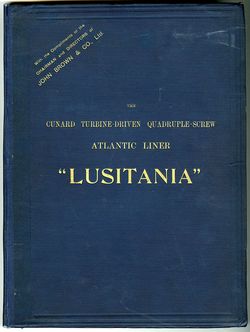 Atlantic Liner Lusitania