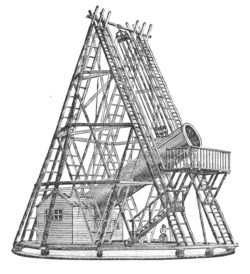 Herschel 40 foot telescope