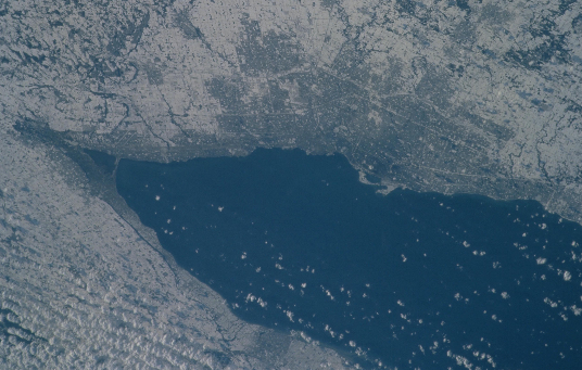 View of Toronto from space