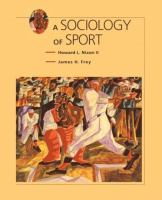 A sociology of sport A sociology of sport