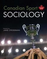 Canadian sport sociology Canadian sport sociology