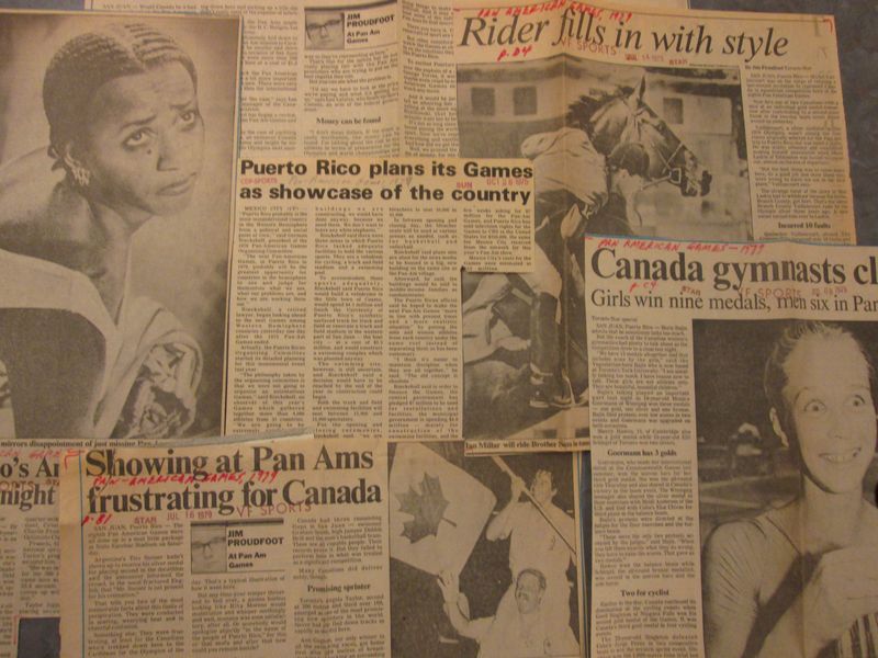 Pan Am Newspaper Collage