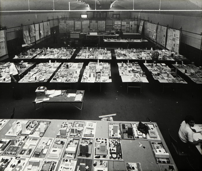 City Hall architectual models at Horticultural Building