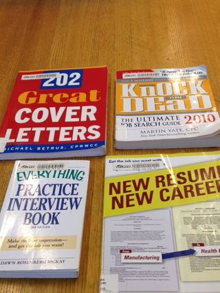 Cover of resume books Cover of resume books