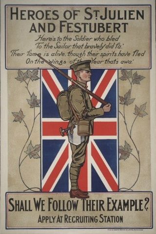 Heroes of St Julien and Festubert