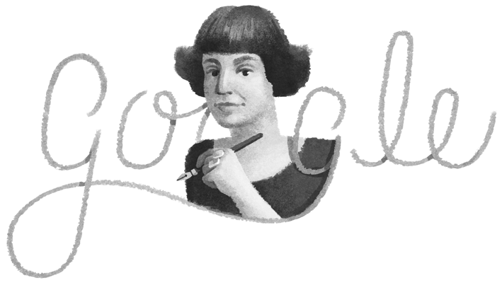 Marina Ivanova Tsvetaeva - Google Doodle Marina Ivanova Tsvetaeva - Google Doodle