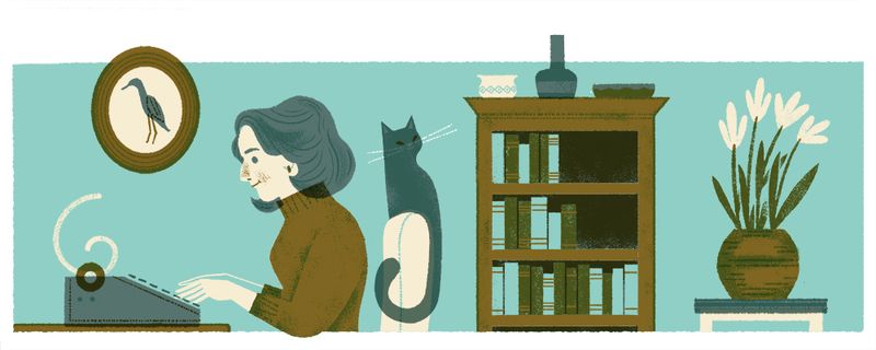 Nadine Gordimer - Google Doodle Nadine Gordimer - Google Doodle