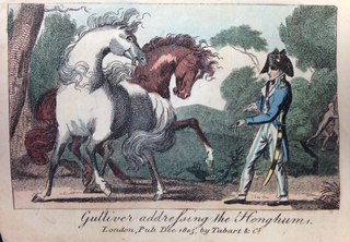 Benjamin Tabart Gullivers Travels Houyhnhnms