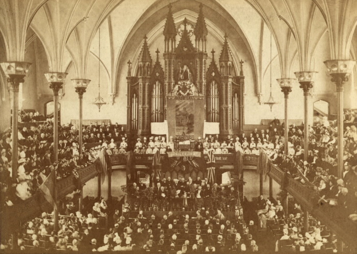 Jubilee Service 1887 Metropolitan Methodist (United) Church Queen Street East