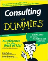 Consulting for dummies