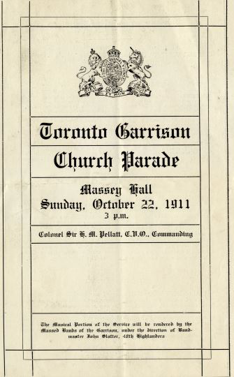Toronto Garrison Church Parade