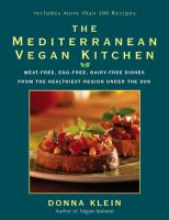 Mediterranean vegan kitchen