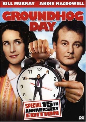 Groundhog Day movie DVD with Bill Murray
