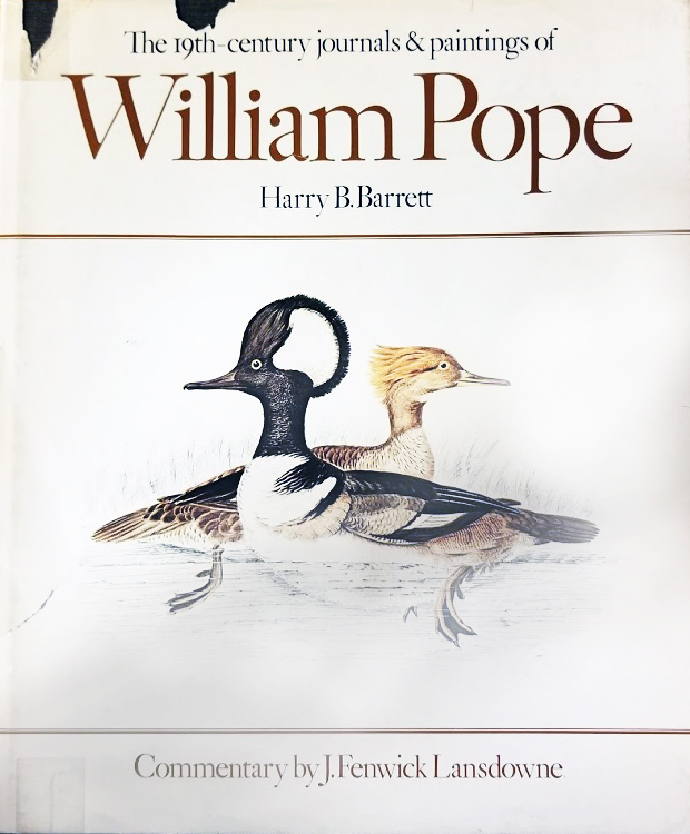 Book cover with an illustration by William Pope