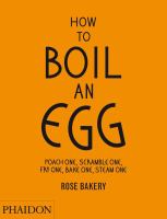 How to boil an egg