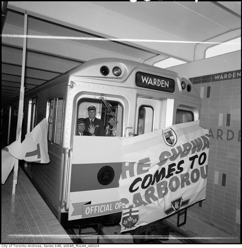 Toronto Archives The Subway Comes to Scarborough May 10 1968 s0648_fl0244_id0024
