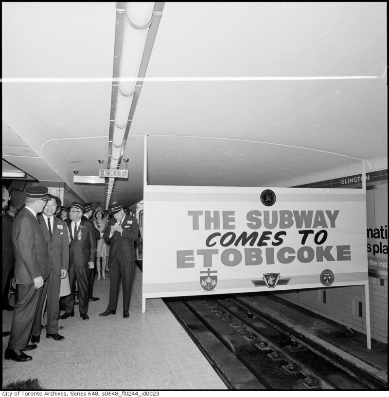Toronto Archives The Subway Comes to Etobicoke May 10 1968 s0648_fl0244_id0023
