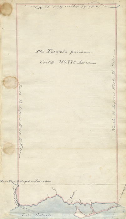 The Toronto purchase contg. 250%2c880 acres maps-r-140
