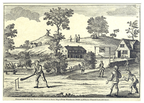 Cricket Broadside  1795