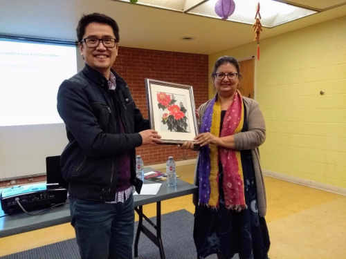 LSP worker and Judge Dhaliwal