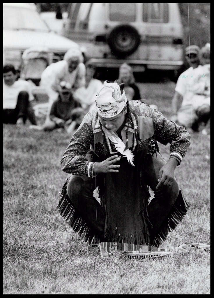 Jamie Kunkel feather dancing