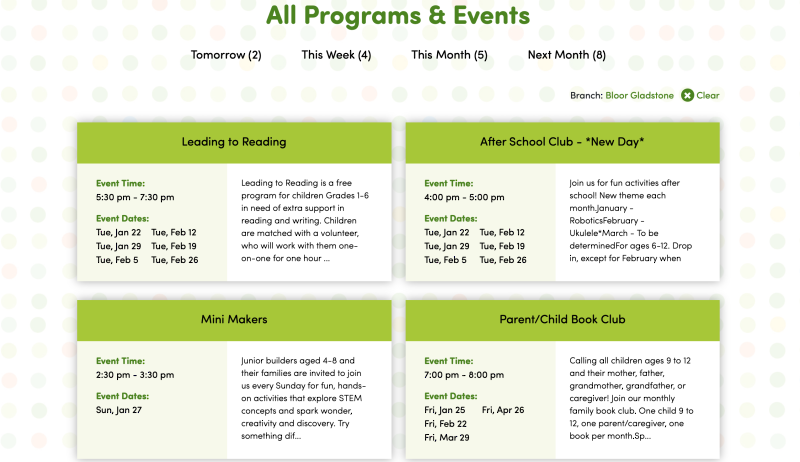 Branch Programs Branch Programs