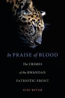 In praise of blood