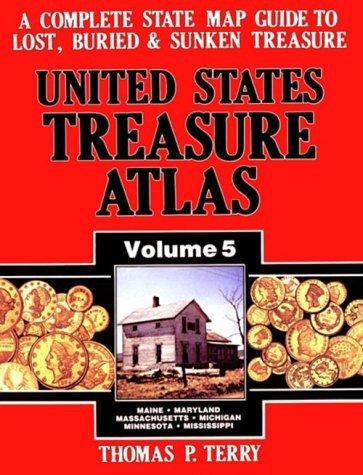United States treasure map atlas by Terry  Thomas P.