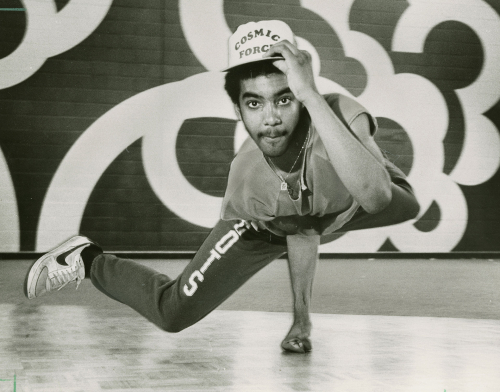 Cosmic Force Cosmic Force member Ainsley Drakes AKA “The Thing” 1984 Toronto Star Photographic Archive