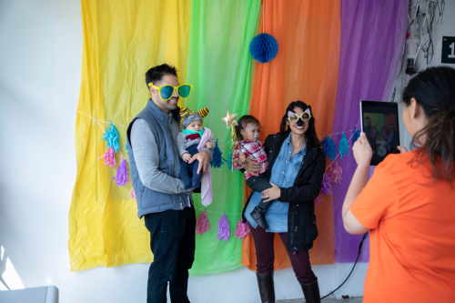 Family at Book Bash Family at Book Bash