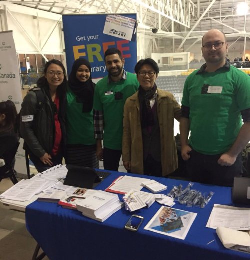 Staff at Homless Connect Fair