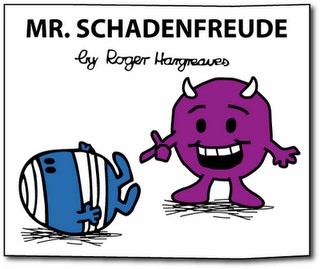Mr Schadenfreude cover like a Roger Hargreaves book  copyright Creative Commons dullhunk