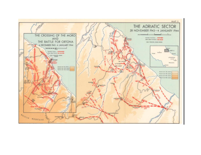 The Canadians in Italy 1943-1945 Map 11-page-001