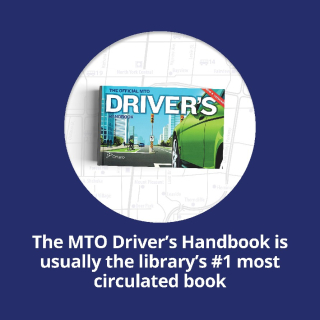The MTO Driver's Handbook is usually the library's most circulated book