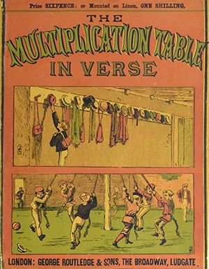 Multiplication Table in Verse ca. 1876